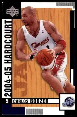 Carlos Boozer 2004-05 Upper Deck Hardcourt #87 Utah Jazz - Basketball Card Single