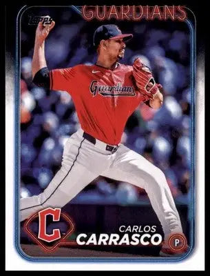 Carlos Carrasco 2024 Topps Update #US118 Cleveland Guardians - Baseball Card Single