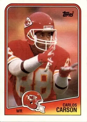 Carlos Carson - 1988 Topps - #366 - Football - Football Card Single