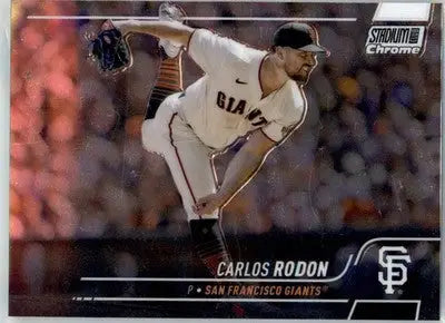 Carlos Rodon - 2022 Stadium Club Chrome - #252 - Baseball - Baseball Card Single
