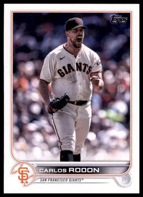 Carlos Rodon 2022 Topps Update #US86 San Francisco Giants - Baseball Card Single
