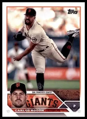 Carlos Rodón 2023 Topps #179 San Francisco Giants - Baseball Card Single