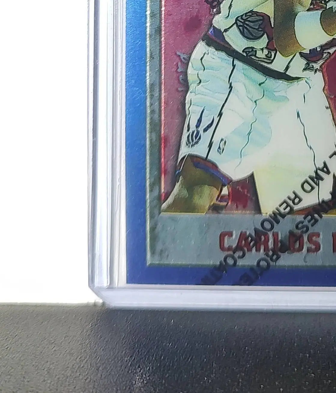 Carlos Rogers 1995-96 Topps Finest NBA #145 Card Toronto Raptors - Basketball Card Single