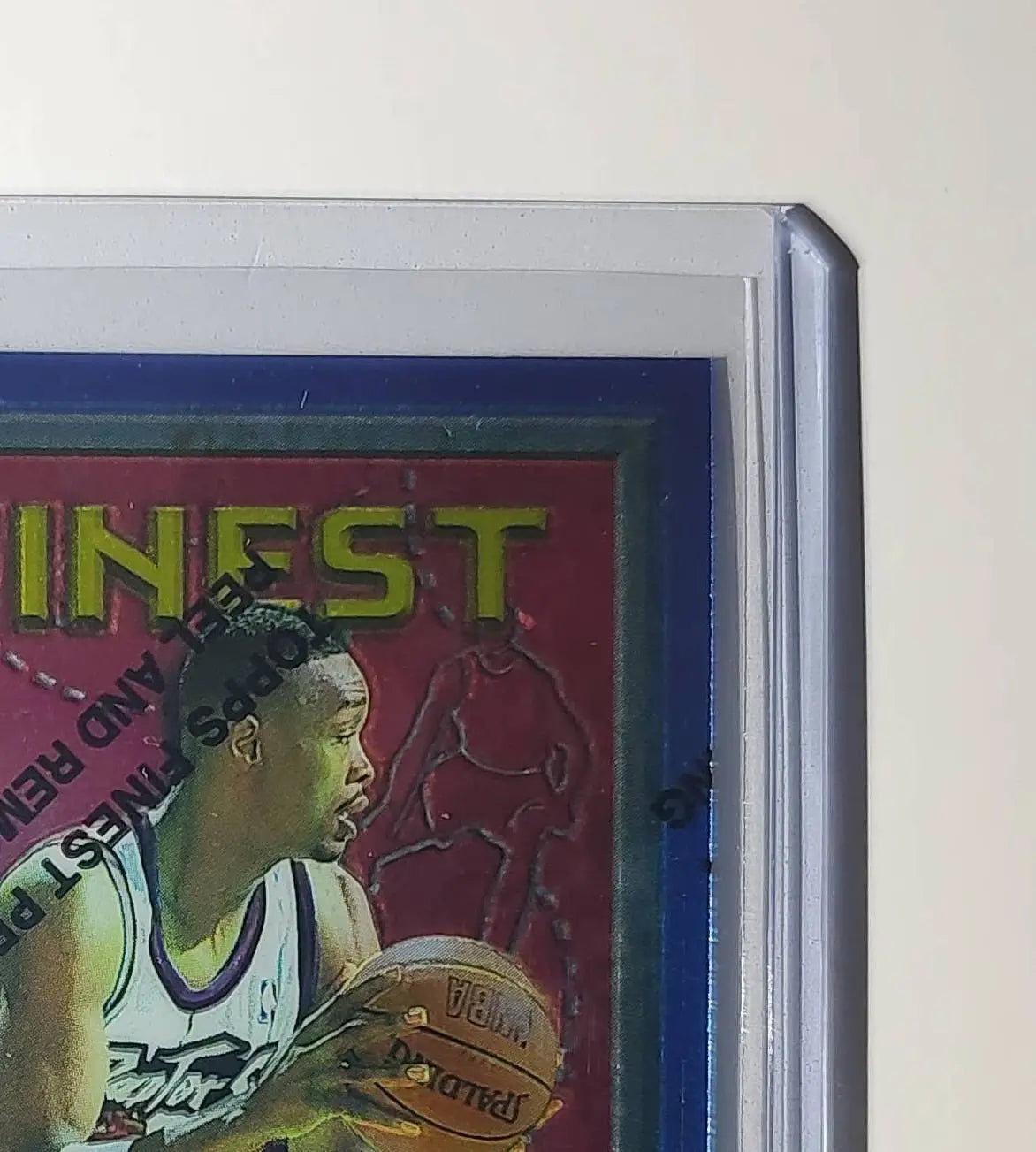 Carlos Rogers 1995-96 Topps Finest NBA #145 Card Toronto Raptors - Basketball Card Single