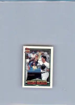 Carlton Fisk - 1991 Topps Micro - #3 - Baseball - Baseball Card Single