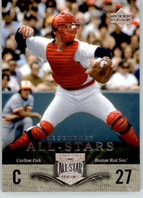 Carlton Fisk - 2005 Upper Deck All-Star Classics - #82 - Baseball - Baseball Card Single