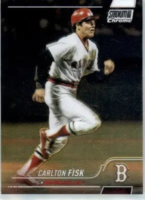 Carlton Fisk - 2022 Stadium Club Chrome - #226 - Baseball - Baseball Card Single