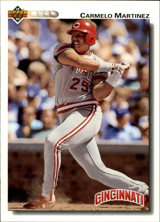 Carmelo Martinez 1992 Upper Deck MLB #696 Baseball Card Cincinnati Reds - Baseball Card Single