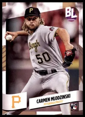 Carmen Mlodzinski Rookie 2024 Topps Big League #156 Pittsburgh Pirates - Baseball Card Single