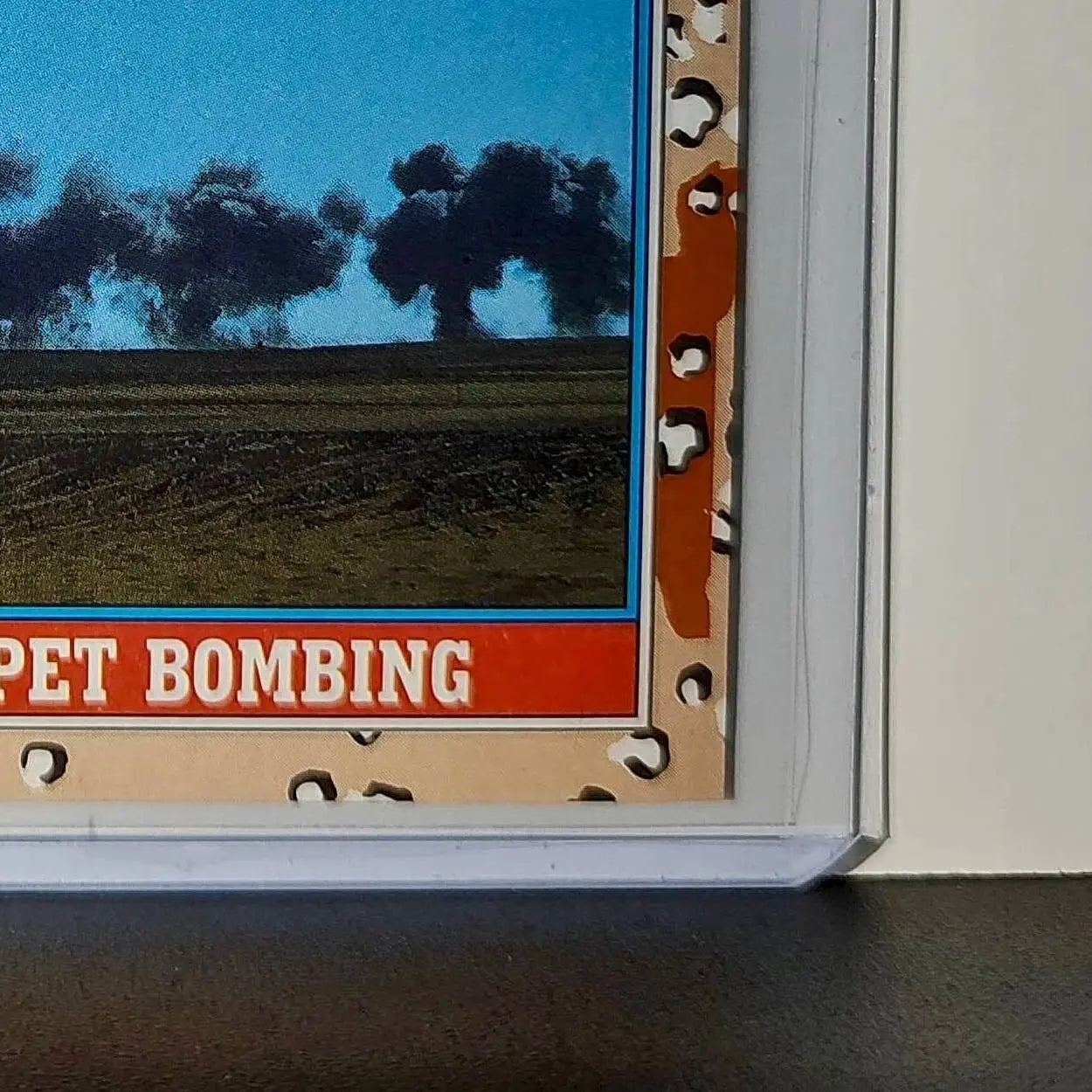 Carpet Bombing 1991 Topps Desert Storm #90 Card