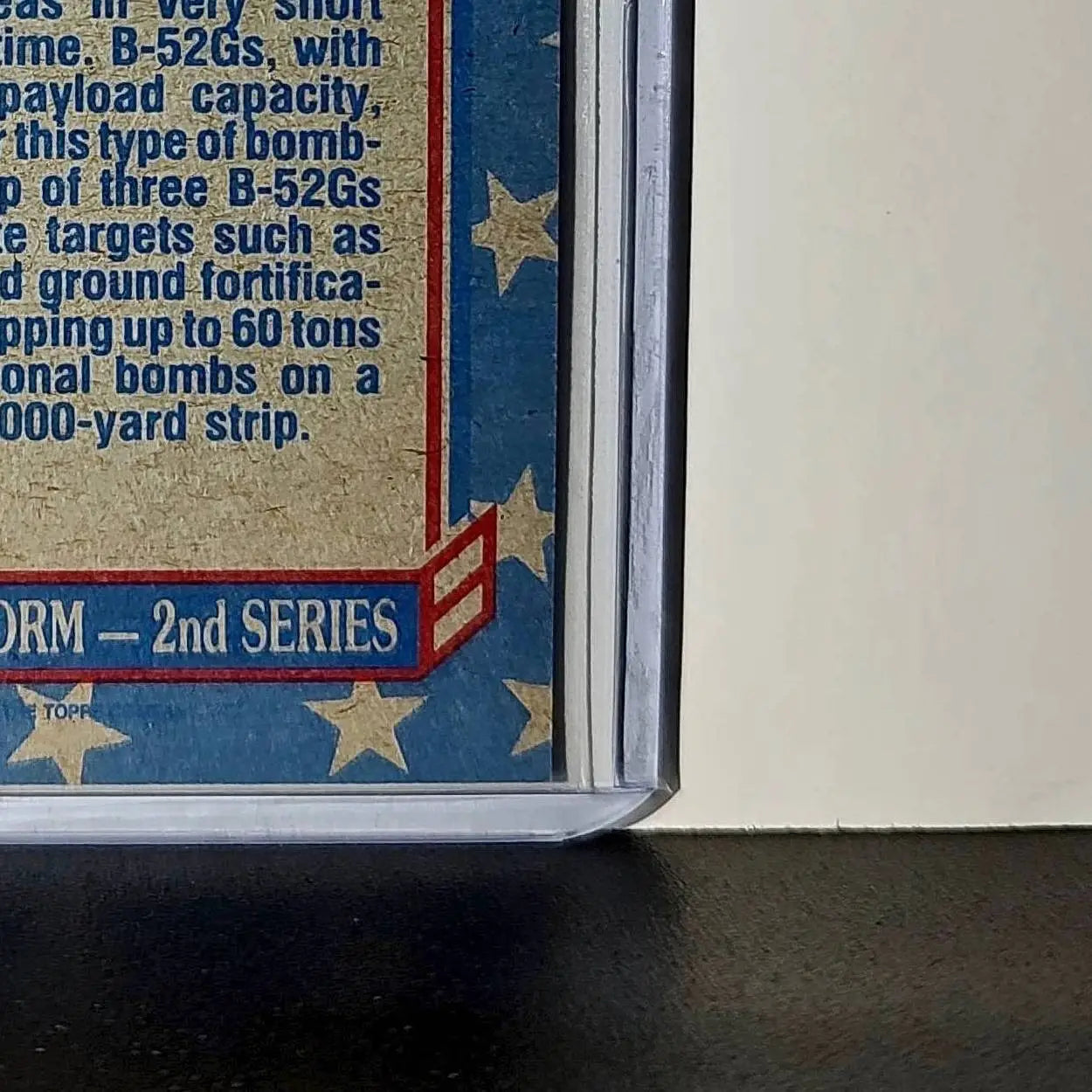 Carpet Bombing 1991 Topps Desert Storm #90 Card