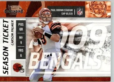 Carson Palmer - 2009 Playoff Contenders - #21 - Football - Football Card Single