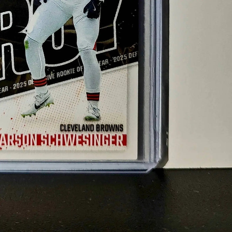Carson Schwesinger Rookie 2025 Panini NFL Defensive Player of the Year 1 of 357 - Football Card Single