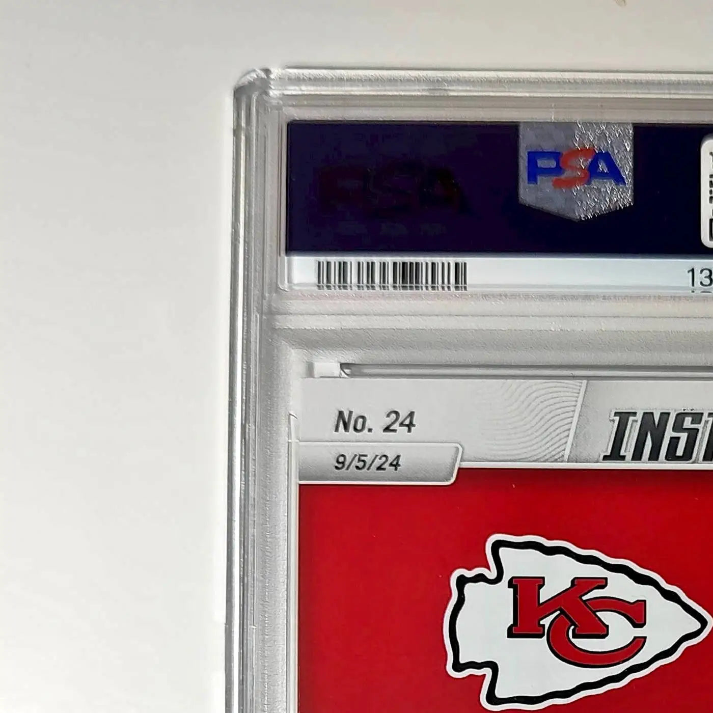 Carson Steele Rookie 2024 Panini Instant NFL #24 PSA 10 Gem Mint
