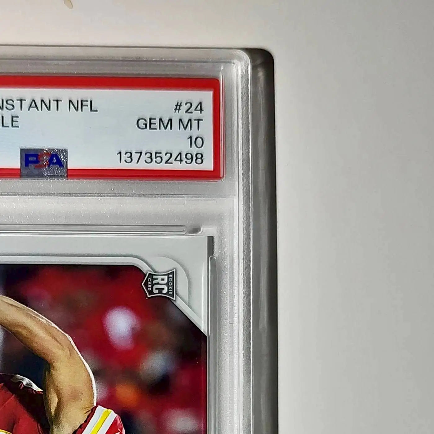 Carson Steele Rookie 2024 Panini Instant NFL #24 PSA 10 Gem Mint