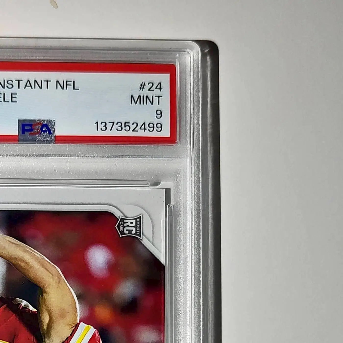 Carson Steele Rookie 2024 Panini Instant NFL #24 PSA 9 Mint