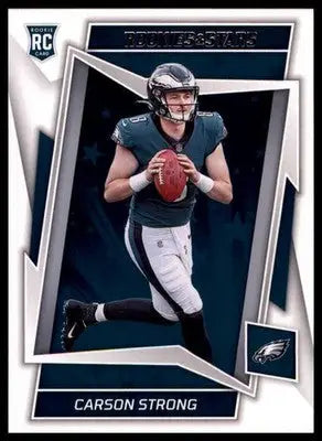 Carson Strong Rookie 2022 Panini Rookies & Stars #106 Philadelphia Eagles - Football Card Single