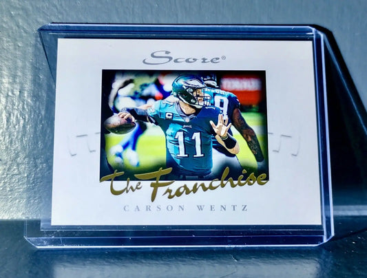 Carson Wentz 2020 Panini NFL Instant Score The Franchise #5 Card 1/1251 - Football Card Single