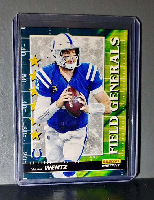 Carson Wentz 2021 Panini NFL Instant Field Generals #14 Rookie Card 1 of 2088 - Football Card Single