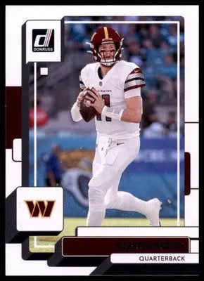 Carson Wentz 2022 Donruss #52 Washington Commanders - Football Card Single
