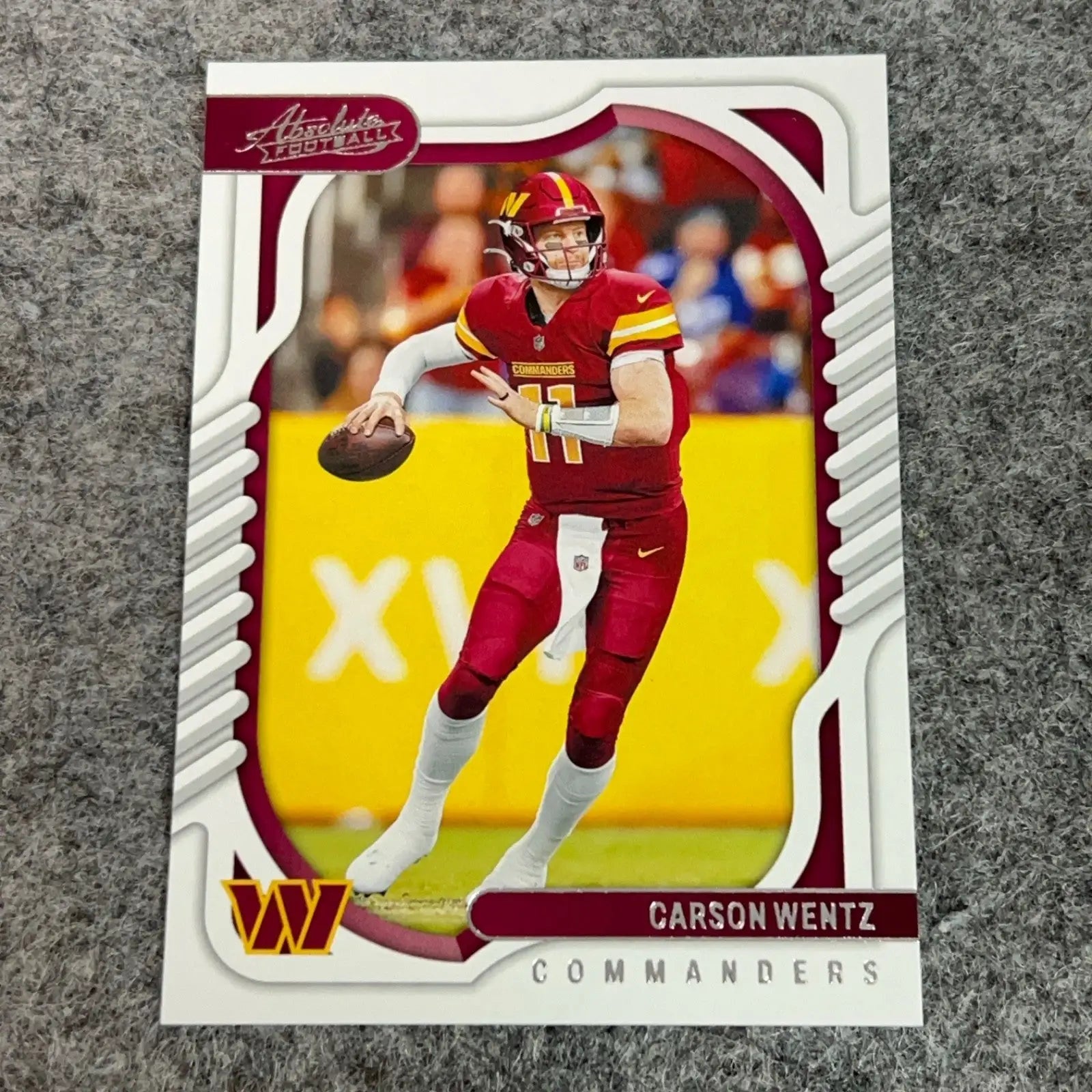Carson Wentz Washington Commanders Football Card 2022 You Pick Choose NFL Sports - 2022 Panini Absolute #96 - Football