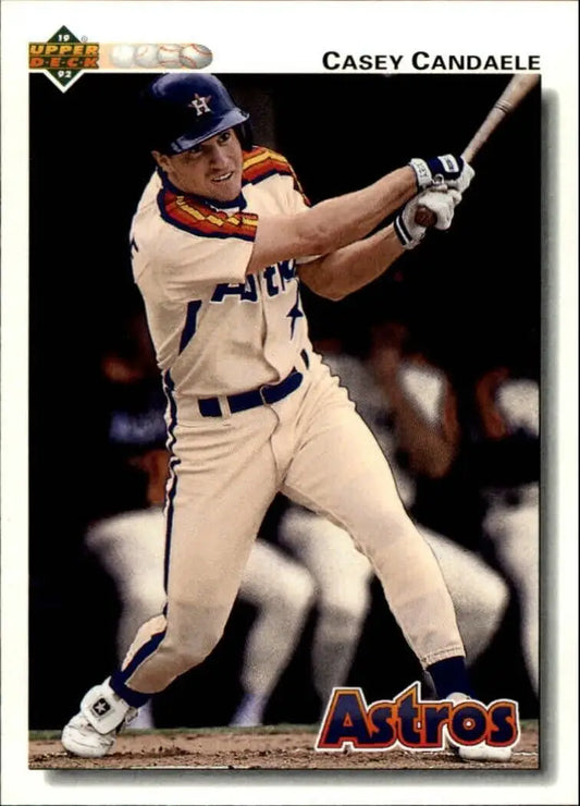 Casey Candaele 1992 Upper Deck MLB #387 Baseball Card Houston Astros - Baseball Card Single