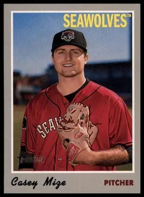 Casey Mize 2019 Topps Heritage Minor League Missing Player Name #50 - Baseball Card Single
