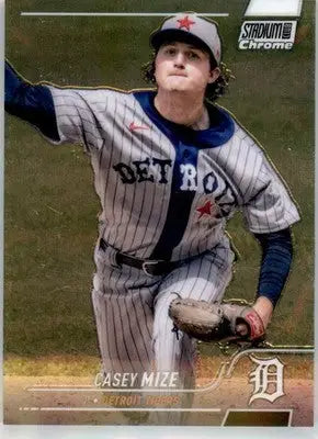 Casey Mize - 2022 Stadium Club Chrome - #134 - Baseball - Baseball Card Single