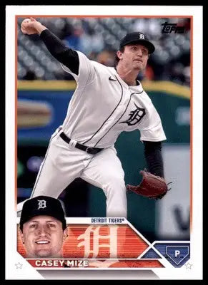 Casey Mize 2023 Topps #586 Detroit Tigers - Baseball Card Single