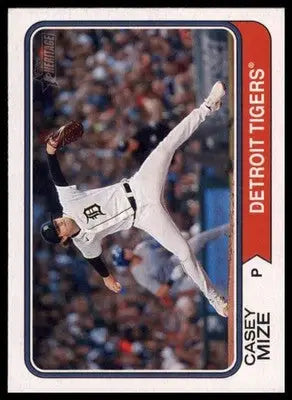Casey Mize 2023 Topps Heritage #112 Detroit Tigers - Baseball Card Single