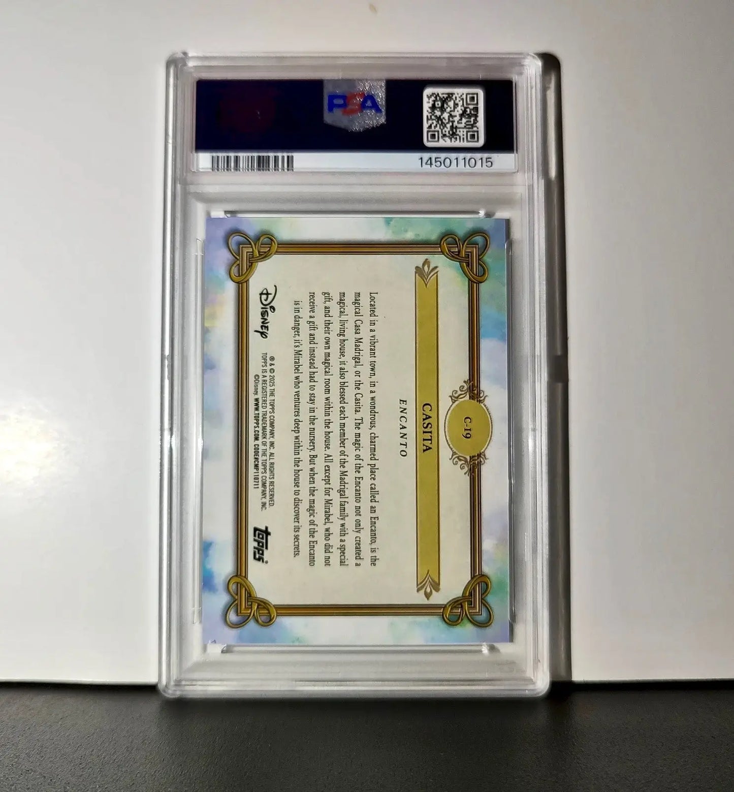 Casita 2025 Topps Disney #C-19 Card Encanto PSA 10 - Non-Sports Card Single