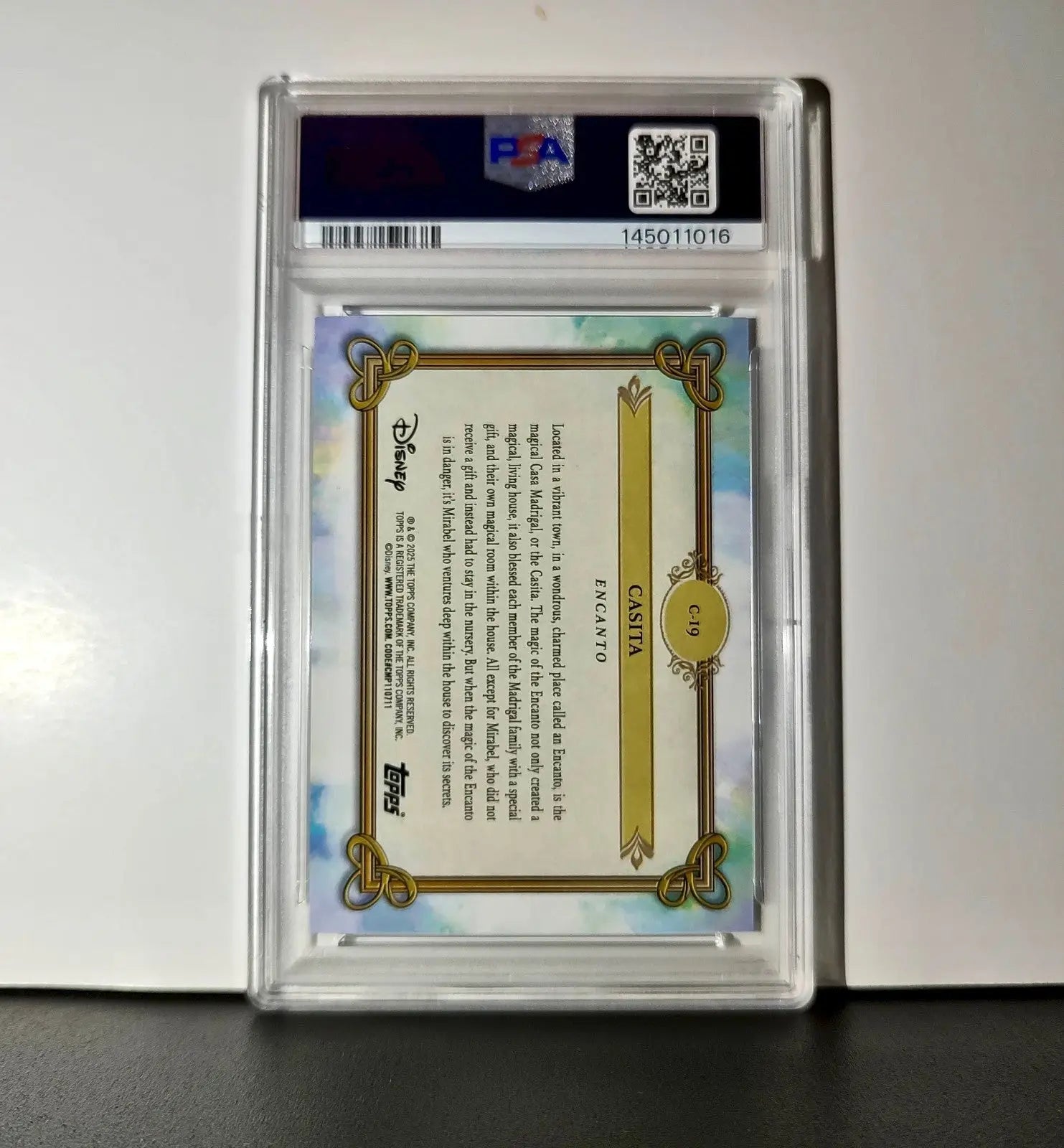 Casita 2025 Topps Disney #C-19 Card Encanto PSA 9 - Non-Sports Card Single