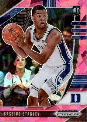 Cassius Stanley - 2020 Panini Prizm Draft Picks Collegiate - #28 - Pink Ice - Basketball Card Single