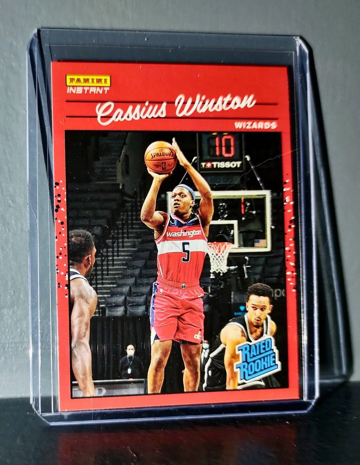Cassius Winston 2020-2021 Panini NBA Instant #36 Rated Rookie Retro Card 1/3558 - Basketball Card Single