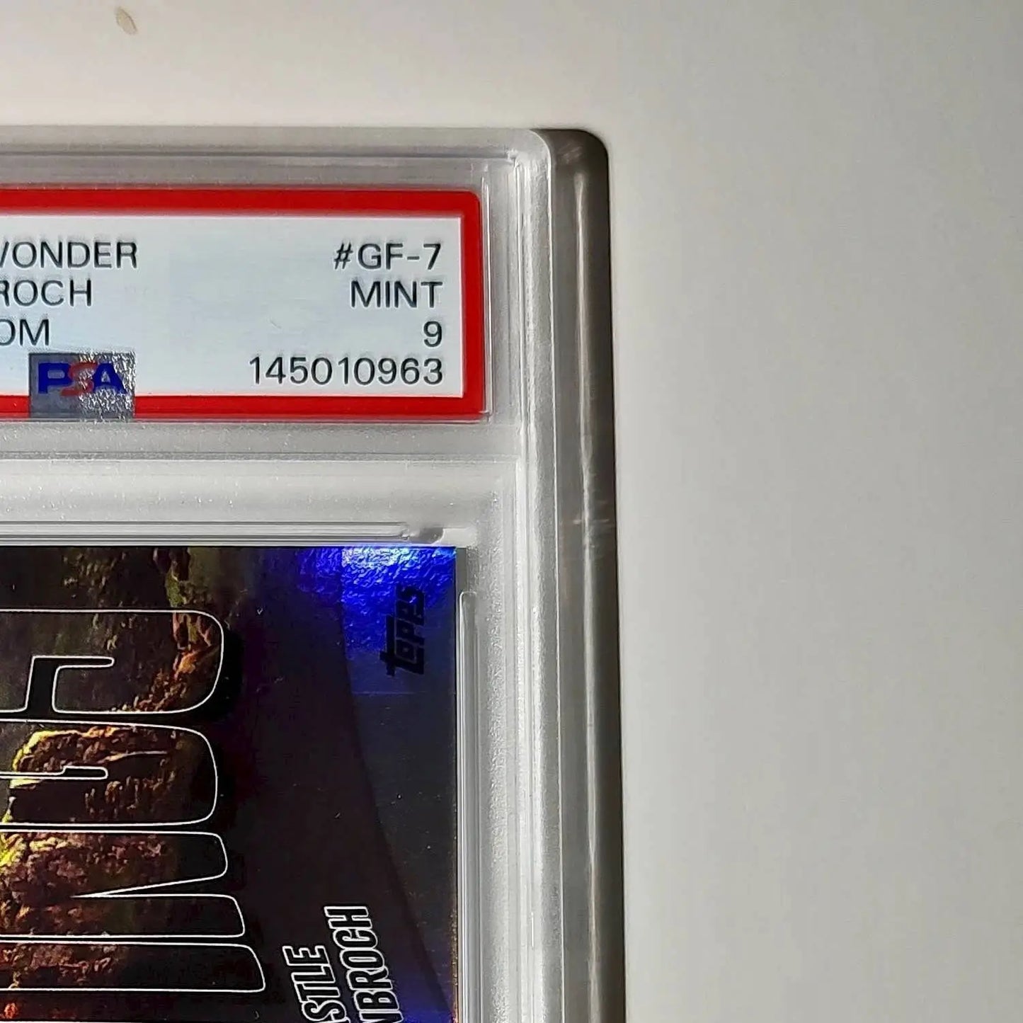 Castle DunBroch 2025 Topps Disney Wonder #GF-7 Greetings From Card Brave PSA 9 - Non-Sports Card Single
