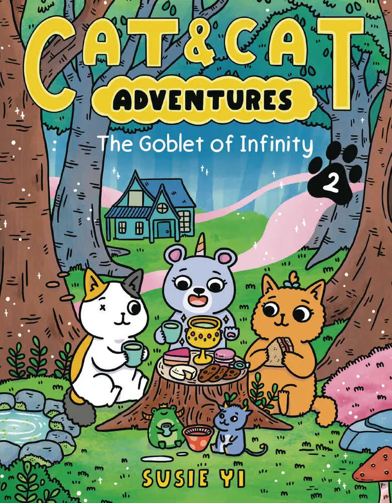 Cat & Cat Adventure Graphic Novel Volume 02 Goblet Of Infinity - Graphic Novels