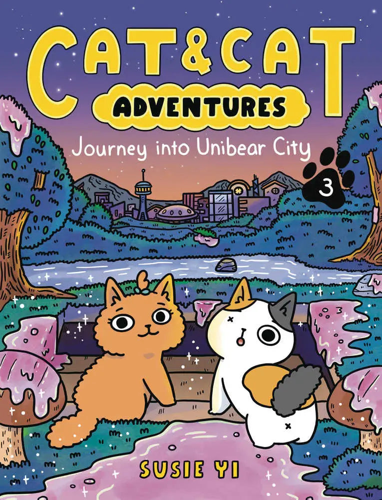 Cat & Cat Adventure Graphic Novel Volume 03 Journey Into Unibear City - Graphic Novels