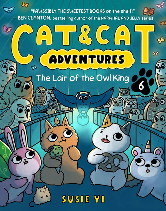 Cat & Cat Adventure Graphic Novel Volume 06 The Lair of the Owl King - Graphic Novels