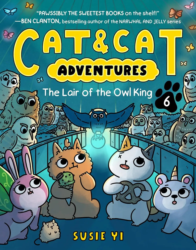 Cat & Cat Adventure Graphic Novel Volume 06 The Lair of the Owl King - Graphic Novels