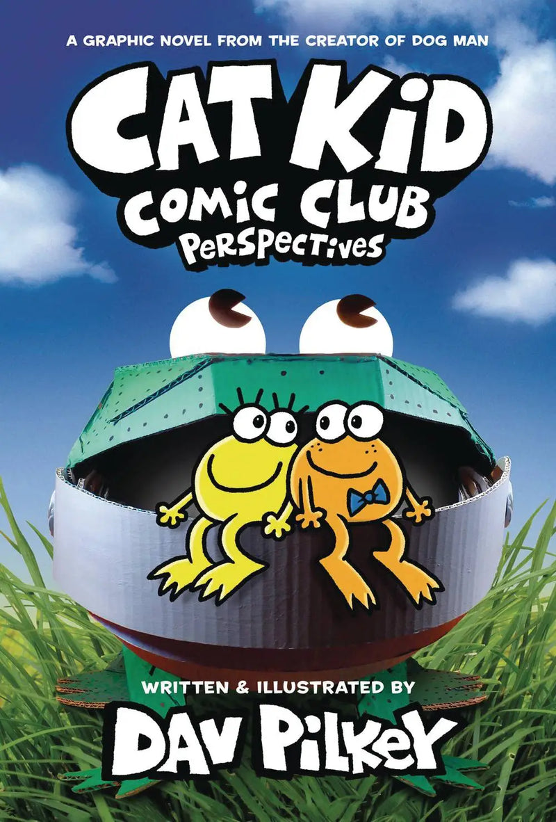 Cat Kid Comic Club book cover from the CAT KID COMIC CLUB HC GN VOL 02 PERSPECTIVES series