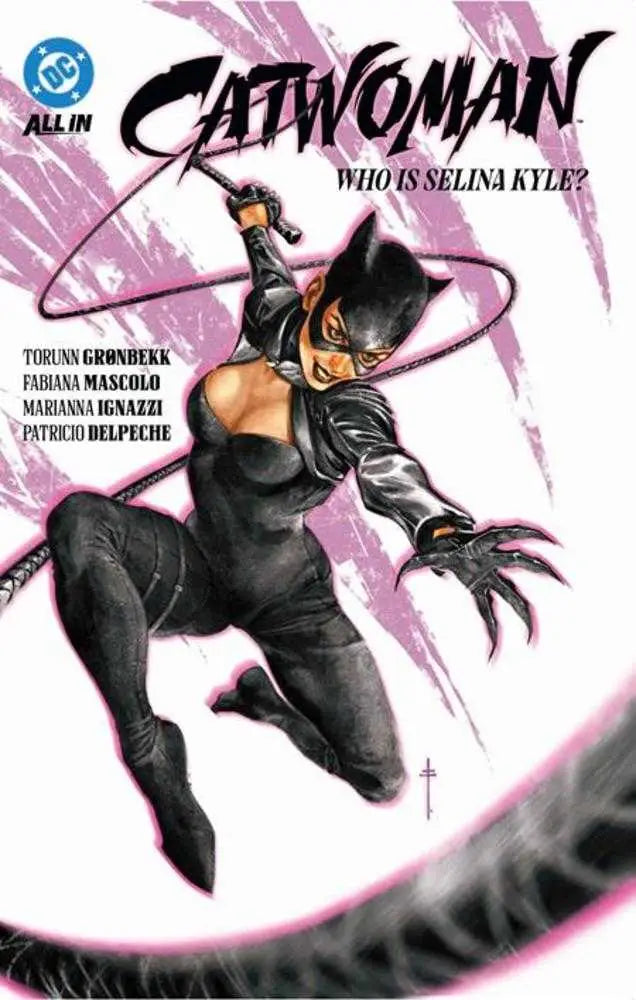 Catwoman comic book cover featuring Selina Kyle from Gotham City for TPB Volume 01