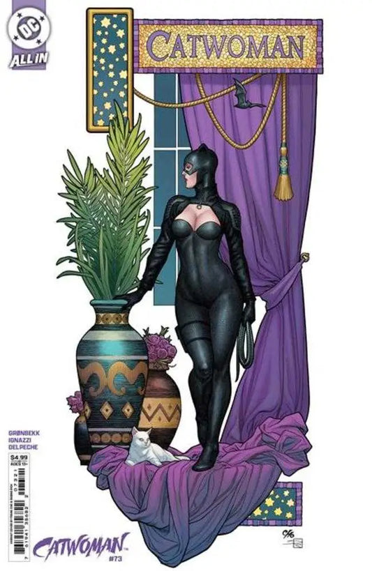 Catwoman #73 Cover B Frank Cho Card Stock Variant - Comic Book