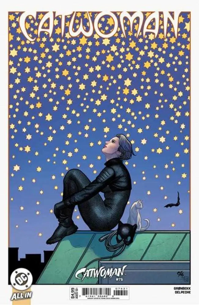 Catwoman comic book cover B Frank Cho Card Stock Variant featuring dynamic artwork