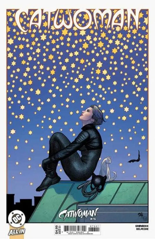 Catwoman comic book cover B Frank Cho Card Stock Variant featuring dynamic artwork