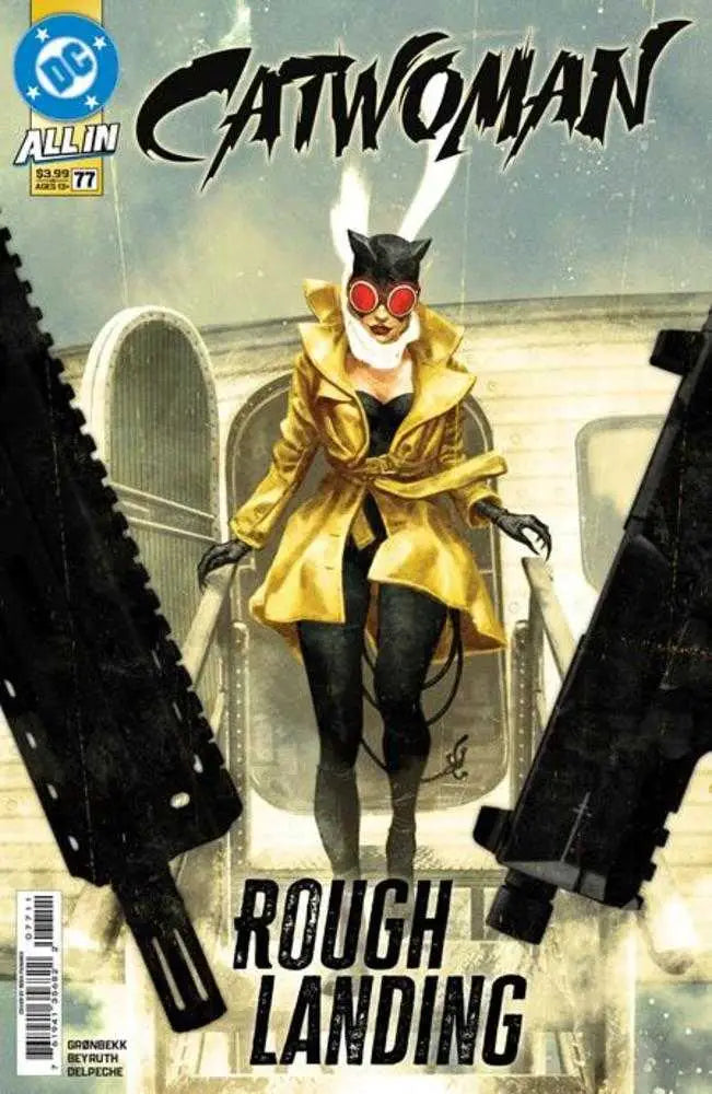Catwoman comic book cover featuring Sebastian Fiumara for the arc finale, high quality