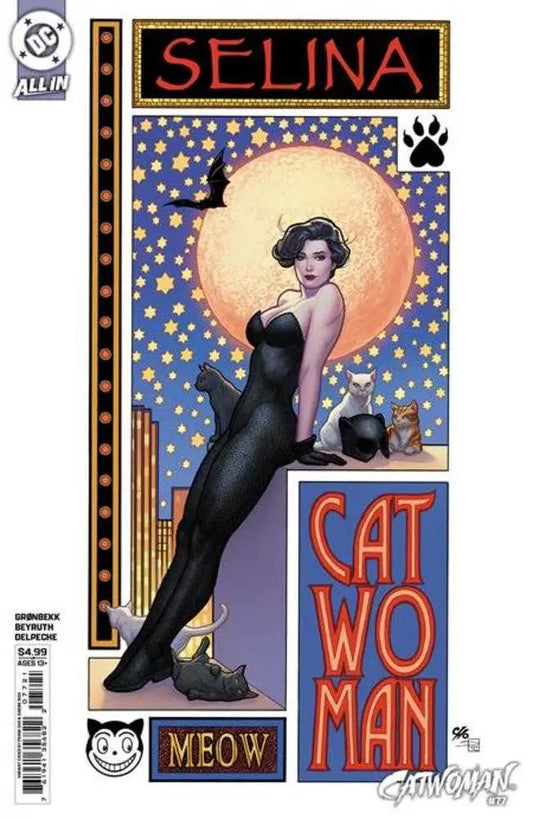 Catwoman #77 Cover B Frank Cho Card Stock Variant - Comic Book