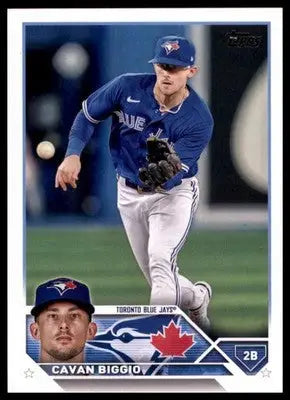 Cavan Biggio 2023 Topps #526 Toronto Blue Jays