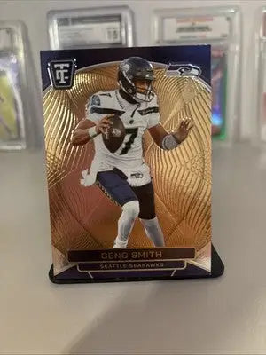 2024 Panini Totally Certified Geno Smith Neon Orange /399 Seahawks #84 - Football Card Single