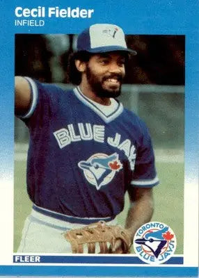Cecil Fielder - 1987 Fleer Update - #U-31 - Baseball - Baseball Card Single