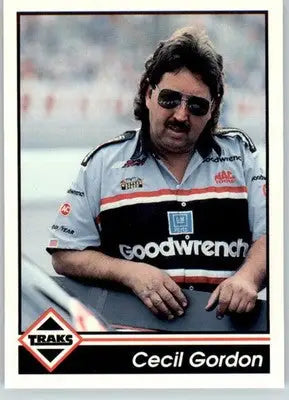 Cecil Gordon - 1992 Traks - #112 - Racing - Racing Card Single